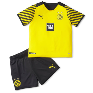 BVB Borussia Dortmund Dětské Domácí Dres Komplety 2021-2022 - Fotbalový dres